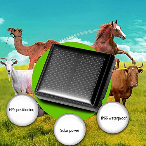 LLDKA Mini Solar GPS para ovejas, Vacas y Ganado, IP66 a Prueba de Agua, del Modo de Espera de Tiempo prolongados