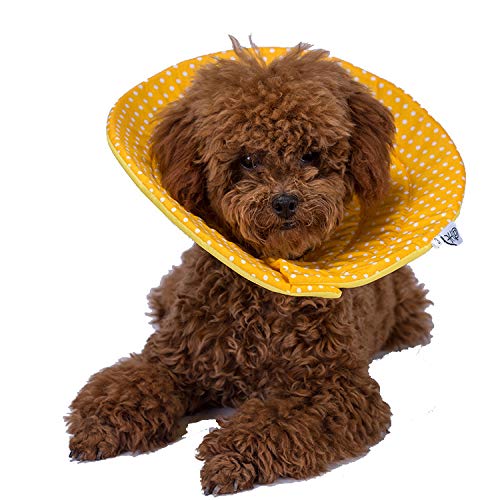 MYYXGS Collar de protección para Mascotas Suministros para Mascotas al Aire Libre Elizabeth Ring Sponge Pet Soft Collar Collar de Perro