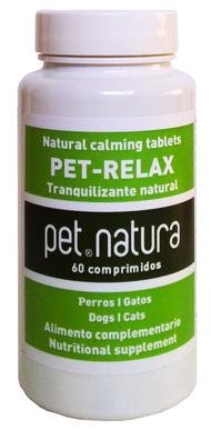 PetNatura Pet-Relax TRANQUILIZANTE 20 CP. para Perros Y Gatos