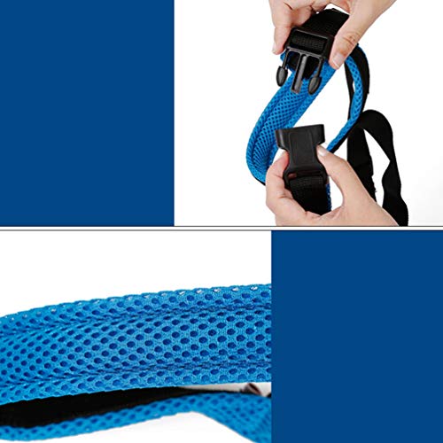POPETPOP 1PC Durable Creativo Azul Práctico Escalera para mascotas Cinturón auxiliar Suministros para mascotas Accesorios para perros para perros con lesiones por deformidades antiguas
