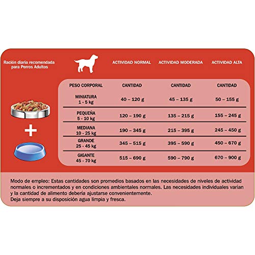 Purina Friskies Vitafit Active Pienso para Perro Adulto Buey 1 x 3 Kg