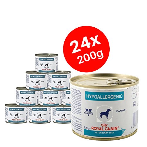 Royal Canín Comida para perros hipoalergénica, 200 g (paquete de 24)