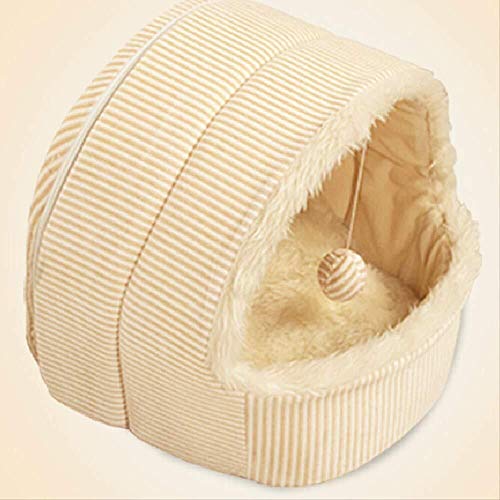 Xi-Link Cottage Supplieskennels for Mascotas Nestsize: 40 * 40 * 30 cm Venta de Mascotas Perros pequeños Casa Bolsa de Gato de la Perrera y PensDog Cama Tent.