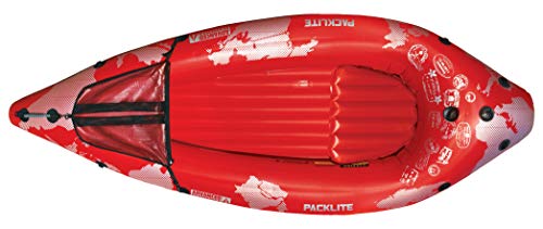 Advanced Elements Pack PackLite Kayak, Unisex Adulto, Rojo, 240 x 90 cm