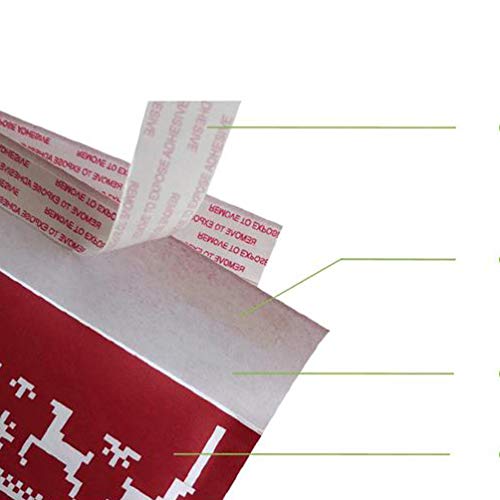 Amosfun 10 piezas bolsas de dulces navideños bolsas de regalo de mercadería de papel kraft bolsas de buffet de galletas bolsa plana favor de fiesta bolsas de regalo para fiesta en casa (ciervo)