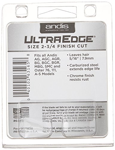 Andis Ultra Edge Blade 2 3/4 7.9 mm - Juego de cuchillas cortapelos