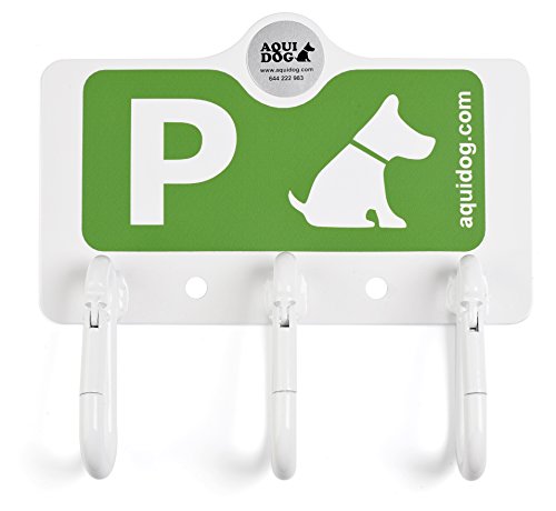 AQUIDOG® F3 Verde para 3 PLAZAS Especial FARMACIAS - Soporte para LA Espera Temporal DE Mascotas Y Perros 2020