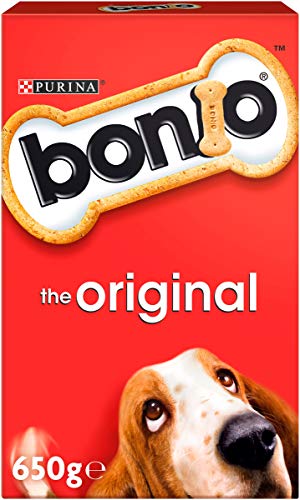 Bonio The Original Biscuits - Comida para Perros (650 g, 5 Unidades, 3,25 kg)