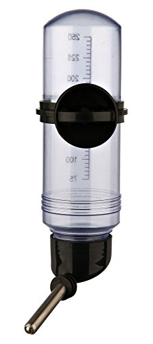 Botella bebedero con tornillo fijador, 250 ml, 1 unidad, color surtido