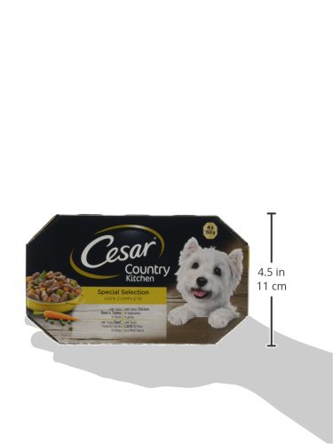 Cesar Classics - Alimento húmedo para Perros Adultos 1+ selección Mixta en Pan
