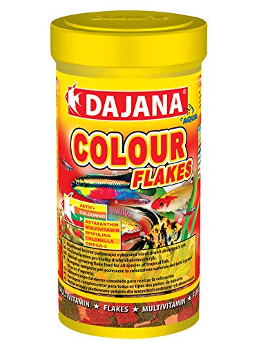 Colour Dajana cereales-pienso en copos especial para todos los tipos de peces