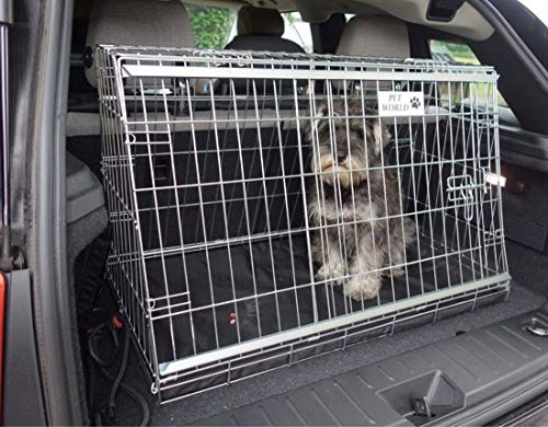 Compatible para BMW i3 perro cachorro mascota inclinado coche entrenamiento jaula