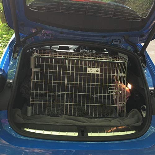 Compatible para BMW X2 perro cachorro mascota inclinado coche entrenamiento jaula