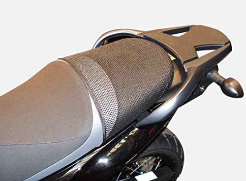 Cubierta TRIBOSEAT para Asiento Antideslizante Accesorio Personalizado Negro Compatible con Suzuki V-Strom 1000 (2014-2019)