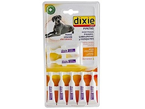 Dixie® - 5000093, Pipetas Insectífugas Perro Grande 7 unid.