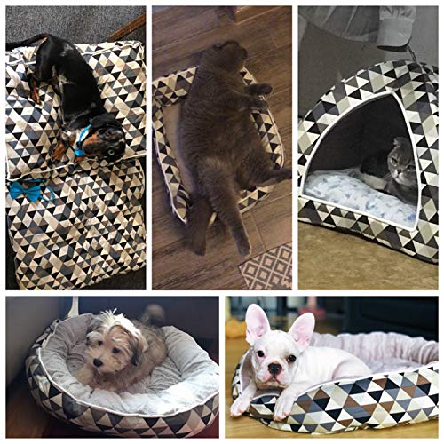 F-pump - Colchoneta para cama de perro o mascota para perros pequeños, medianos y grandes, para gatos, cachorros, camas de perro, banco, perrera para mascotas, productos de mascotas
