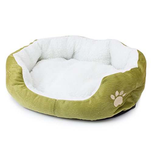 fablcrew cojín casa cama para perro gato animales pequeña talla cama para perro suave y cálido para Animal doméstico Cave
