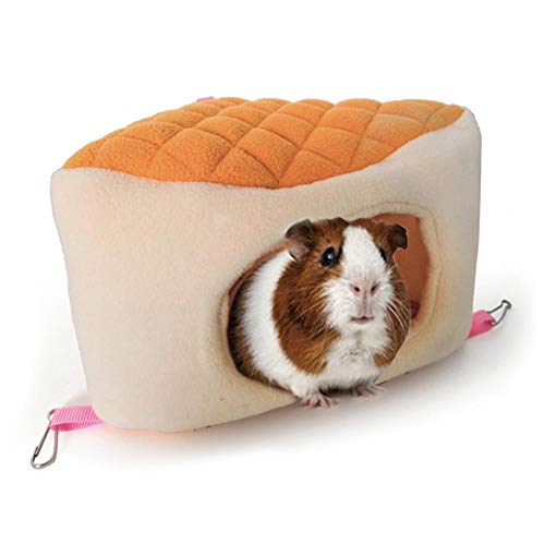 Heoolstranger Hamster House,Hamster Tent Bed Jaula para Dormir Caliente Y Duradera para Mascotas para Loros Pequeños marvelously Well-Suited