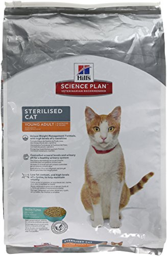 Hill's Feline Young Adult Sterilised Cat Tuna Comida para Gatos - 3500 gr