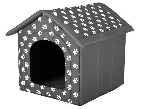 Hobbydog Perros o Gatos/casa/Cama, tamaño M, diseño de Patas.