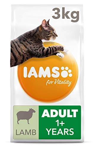 IAMS for Vitality Alimento para Gato Adulto con Cordero [3 kg]