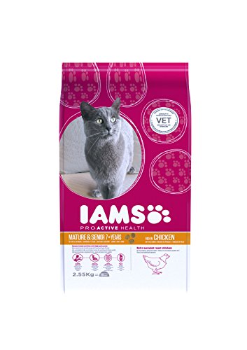 IAMS IAMS ProActive Health Mature & Senior Rich in Chicken 2,55 kg, Comida para gatos