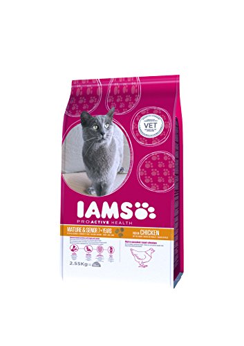 IAMS IAMS ProActive Health Mature & Senior Rich in Chicken 2,55 kg, Comida para gatos