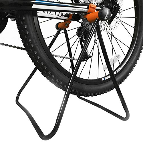 Ibera Soporte De Bicicleta Uso Fácil, Altura Ajustable, Soporte Mecánico Plegable para Reparación Y para Almacenamiento De Bicicleta