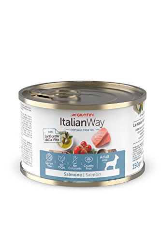 Italian Way Comida húmedo para Perros hipoalergénica Salmón – 150 gr