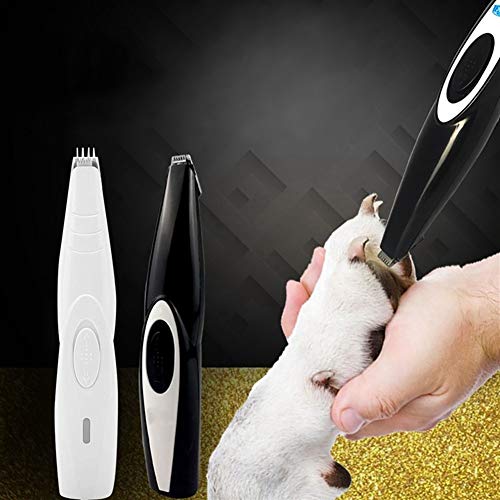 JZLMF USB Conejos Clipper máquina de Afeitar del Condensador de Ajuste del Ganado Grooming Animales Máquina Perro Tijera de Corte eléctrico
