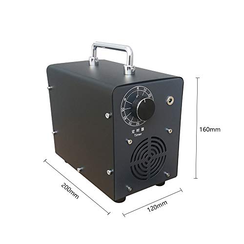 Lumemery Generador de ozono para Coche de 12 V Máquina de ozonizador para el hogar Purificador Aire Desodorizador Eliminador olores para Habitaciones Cocina