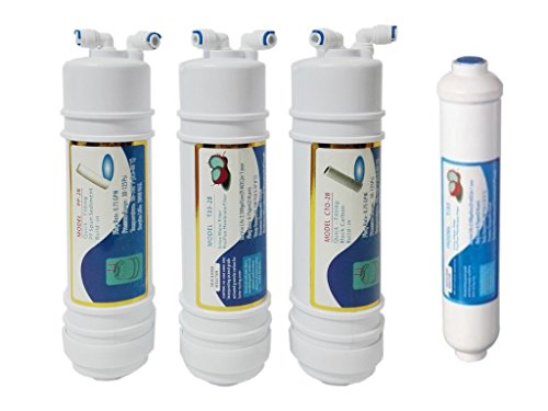 Membrana + 4 filtros osmosis inversa compatible CS