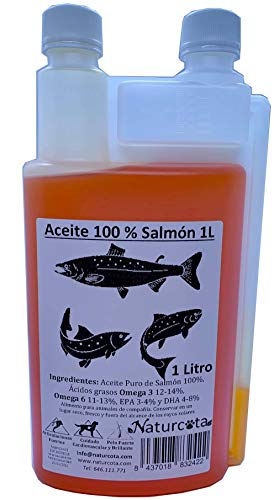 Naturcota Aceite de Salmón Omega 3 1 Litro
