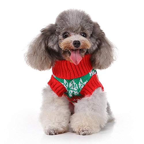 nobrand Venta Directa de Amazon Caliente Ropa para Animales de compañía, suéter rápido de Navidad, Popular Animal de compañía, Wapiti, Nieve, Perro, Jersey.