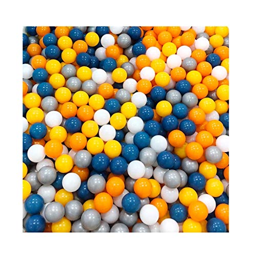 Océano Niños bola 100pcs mezcla de colores Bobble bebé cubierta de bolas juguete de la piscina Parque infantil bolas de colores 5.5cm Crush Esfuerzo de prueba Bolas BPA del interior del patio Pit bola