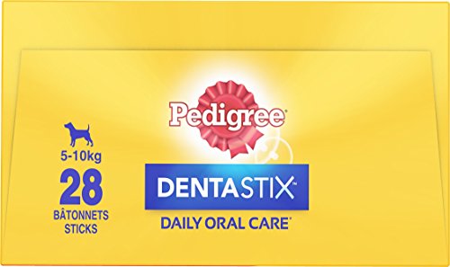 PEDIGREE Dentastix - Friandises pour Petit Chien, 112 bâtonnets à mâcher pour l'hygiène bucco-dentaire (16 sachets de 7 Sticks)