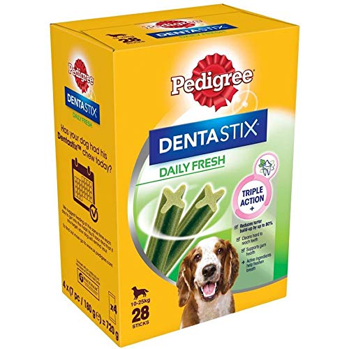 Pedigree - DentaStix (paquete de 28 barritas) (Mediano) (Variado)