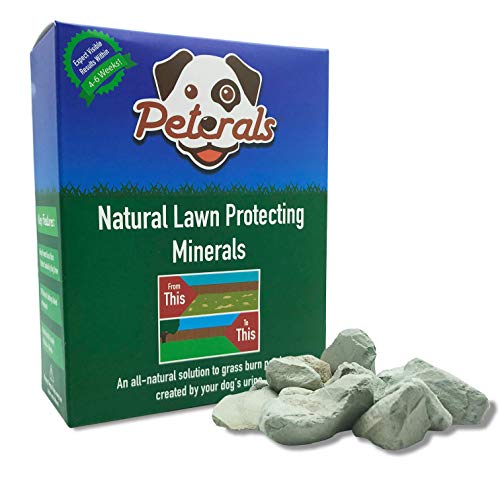 Peterals 600 gramos - Rocas minerales totalmente naturales para prevenir las quemaduras de césped por orina de perro