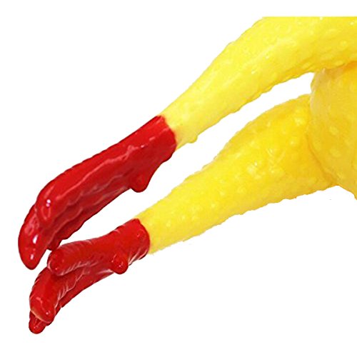 Prensador ueetek Shrilling glabrous Urlando pollo juguete divertido regalo pollo juguete el día Alegría