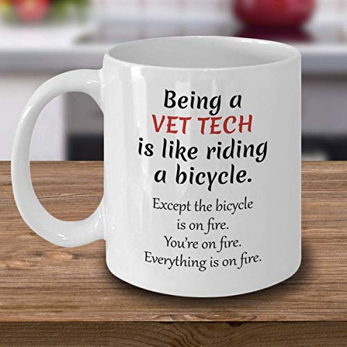 Regalo veterinario Vet Tech Student Vet Technician Regalo veterinario Tech para Vet Tech Vet Tech Cup Taza veterinaria Vet Student