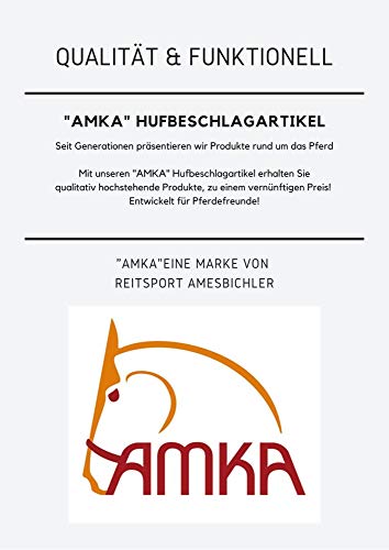 Reitsport Amesbichler AMKA - Alicates de corte de caracoles con mandíbulas semicirculares especiales, punta oblicua, 12 31 cm, acero inoxidable
