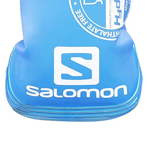 Salomon Soft Flask Botella de Agua Flexible, Unisex Adulto, Azul, 250 ml