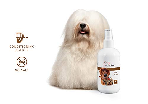 Silk Spray para el Cuidado del Pelo de Perro – Aerosol Altamente Eficaz para el Cuidado del Pelaje Canino: Consigue un Cepillado y Peinado Más Fácil (250 ml)