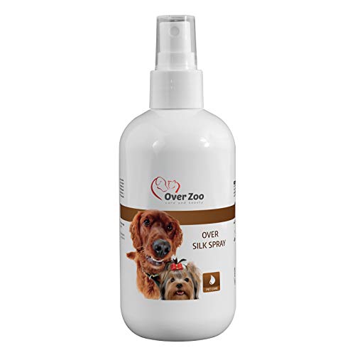Silk Spray para el Cuidado del Pelo de Perro – Aerosol Altamente Eficaz para el Cuidado del Pelaje Canino: Consigue un Cepillado y Peinado Más Fácil (250 ml)