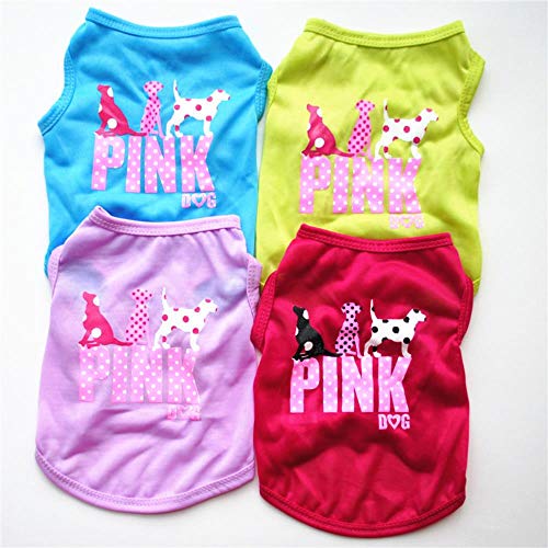 Spring Pet Clothes for Small Dog Clothes for Pet Dog Coats Jacket Warm Dogs Clothes Costume for Chihuahua Pajamas Cotton,4,L 4-5kg