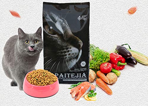 SULESI Alimentos para Mascotas Ventas Directas De Pescado De Mar Profundo Sabor Comida para Gatos 5 Kg