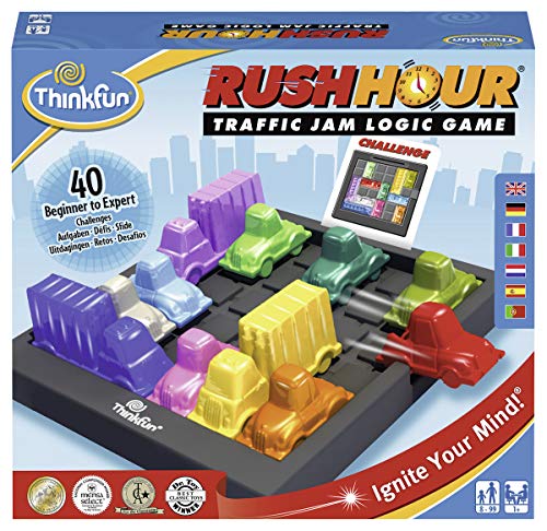 Think Fun- Rush Hour Juego de Habilidad, Multicolor, única (Ravensburger 76336)