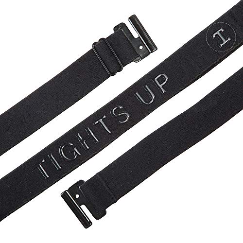 “Tights Up” Cinturón suave, extensible, cómodo y con hebilla plana. Dorso regulable y antideslizante (no se requieren trabillas). Vestir con medias/leggings/jeans/uniformes