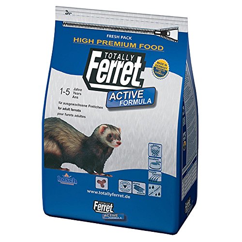 Totally Ferret | Active Formula | Comida seca para hurones adultos de actividad aumentada | 7.5 kg