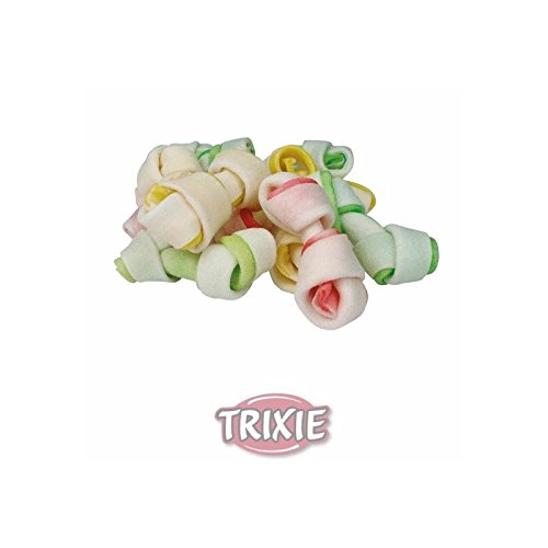 Trixie Denta Fun Dog Snack Mini Huesos Nudo, 240 g